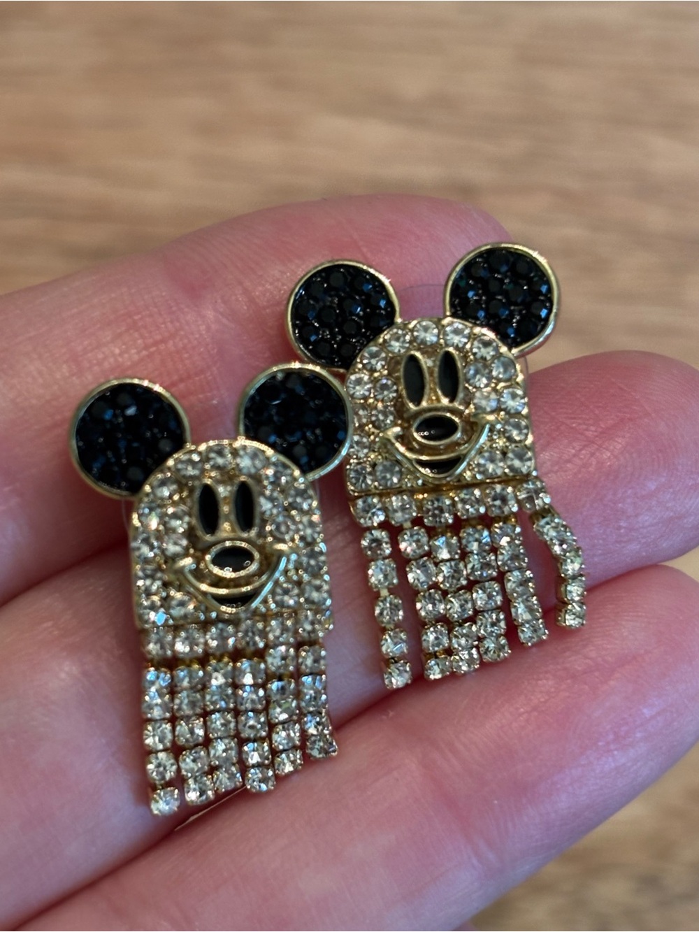 Baublebar disney Mickey ghost earrings, jewelry